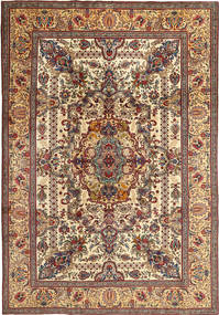 227X330 Tappeto Orientale Tabriz Firmato: Rabei (Lana, Persia/Iran) Carpetvista