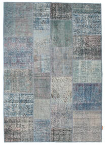 Patchwork Rug 171X241 Wool, Turkey Carpetvista