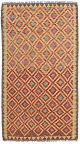  Orientalischer Kelim Afghan Old Stil Teppich 101X192 Wolle, Afghanistan Carpetvista