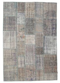 絨毯 パッチワーク 204X303 グレー/ライトグレー (ウール, トルコ)