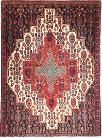  Orientalischer Senneh Teppich 75X110 Wolle, Persien/Iran Carpetvista