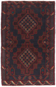 87X144 Baluch Rug Oriental (Wool, Afghanistan) Carpetvista