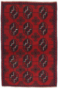 83X131 絨毯 バルーチ オリエンタル ダークレッド/ダークピンク (ウール, アフガニスタン) Carpetvista