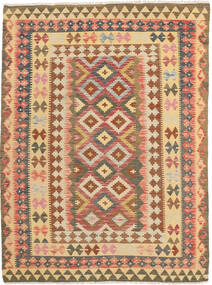  145X197 Small Kilim Afghan Old Style Rug Wool, Carpetvista