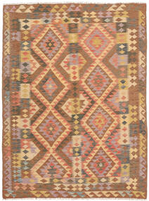  139X187 Kelim Afghan Old Style Tæppe Afghanistan Carpetvista