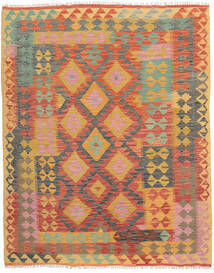  140X182 Piccolo Kilim Afghan Old Style Tappeto Lana, Carpetvista