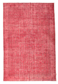  Colored Vintage Rug 207X310 Vintage Wool Red/Pink Carpetvista