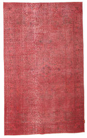 Colored Vintage Rug 162X263 Red Wool, Turkey Carpetvista