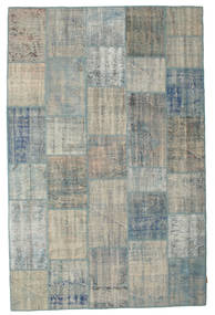 絨毯 パッチワーク 194X299 グレー/イエロー (ウール, トルコ)