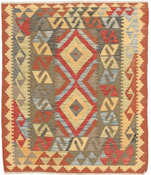  92X108 Pequeno Kilim Afegão Old Style Tapete Lã, Carpetvista