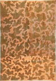  Colored Vintage Rug 195X285 Persian Wool Orange/Beige Carpetvista