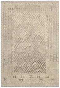  Kilim Afegão Old Style Tapete 190X289 Lã Carpetvista