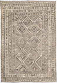  Kilim Afegão Old Style Tapete 189X292 Lã Carpetvista