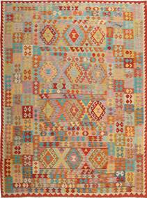  Orientalischer Kelim Afghan Old Stil Teppich 252X340 Großer Wolle, Afghanistan Carpetvista