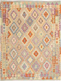  150X202 Small Kilim Afghan Old Style Rug Wool, Carpetvista