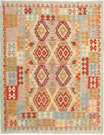 151X193 Pequeno Kilim Afegão Old Style Tapete Lã, Carpetvista