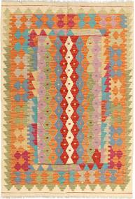  Kilim Afghan Old Style Rug 100X144 Wool Small Carpetvista