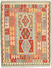  114X151 Small Kilim Afghan Old Style Rug Wool, Carpetvista