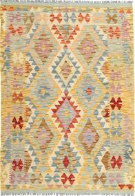 104X146 Kelim Afghan Old Stil Teppich Orientalischer (Wolle, Afghanistan) Carpetvista