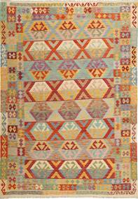  203X297 Kelim Afghan Old Stil Teppich Afghanistan Carpetvista