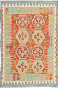  101X199 Small Kilim Afghan Old Style Rug Wool, Carpetvista
