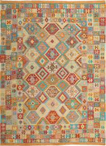  Orientalischer Kelim Afghan Old Stil Teppich 209X291 Wolle, Afghanistan Carpetvista