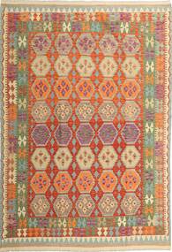  205X302 Kilim Afghan Old Style Rug Wool, Carpetvista