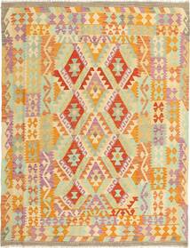  154X203 Pequeno Kilim Afegão Old Style Tapete Lã, Carpetvista