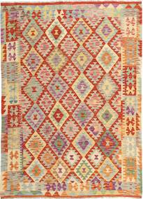  147X210 Klein Kelim Afghan Old Stil Teppich Wolle, Carpetvista