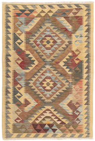  97X143 Small Kilim Afghan Old Style Rug Wool, Carpetvista