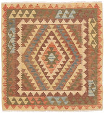 98X104 Dywan Orientalny Kilim Afgan Old Style Kwadratowy (Wełna, Afganistan) Carpetvista