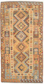  98X192 Small Kilim Afghan Old Style Rug Wool, Carpetvista