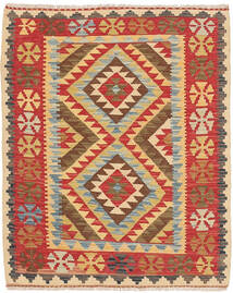  87X107 Klein Kelim Afghan Old Stil Teppich Wolle, Carpetvista