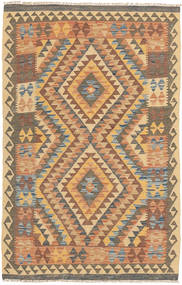  95X146 Small Kilim Afghan Old Style Rug Wool, Carpetvista