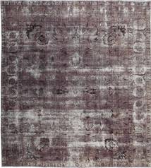 290X325 絨毯 カラード ヴィンテージ モダン グレー/レッド 大きな (ウール, ペルシャ/イラン) Carpetvista