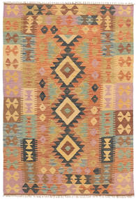 Kelim Afghan Old Stil Teppich 99X149 Wolle, Afghanistan Carpetvista