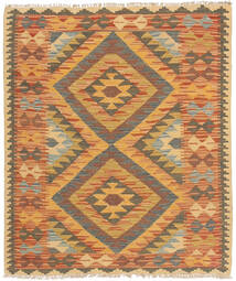  93X110 Pequeno Kilim Afegão Old Style Tapete Lã, Carpetvista