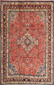  Orientalischer Hamadan Teppich 215X340 Rot/Orange Wolle, Persien/Iran Carpetvista