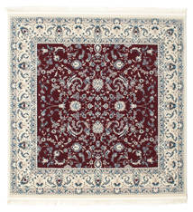  150X150 Nain Florentine Dark Red Square Rug Small