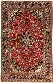  Persischer Keshan Teppich 140X223 (Wolle, Persien/Iran)