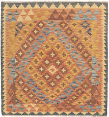  98X105 Kelim Afghan Old Stil Teppich Quadratisch Afghanistan Carpetvista