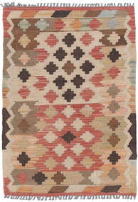  Orientalischer Kelim Afghan Old Stil Teppich 58X88 Wolle, Afghanistan Carpetvista