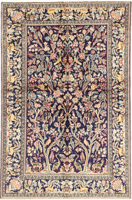  Orientalischer Keshan Figurativ Teppich 135X204 Wolle, Persien/Iran Carpetvista