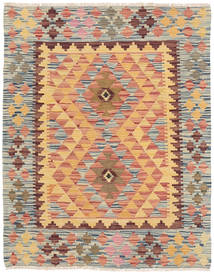  89X112 Klein Kelim Afghan Old Stil Teppich Wolle, Carpetvista