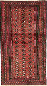 Tapete Persa Turcomano 107X200 (Lã, Pérsia/Irão)