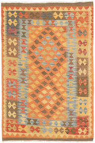  Orientalischer Kelim Afghan Old Stil Teppich 94X144 Wolle, Afghanistan Carpetvista