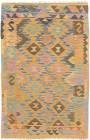  94X146 Pequeno Kilim Afegão Old Style Tapete Lã, Carpetvista