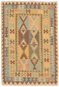  96X144 Pequeno Kilim Afegão Old Style Tapete Lã, Carpetvista