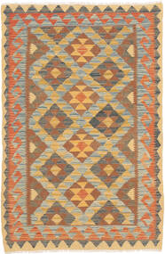  96X149 Small Kilim Afghan Old Style Rug Wool, Carpetvista