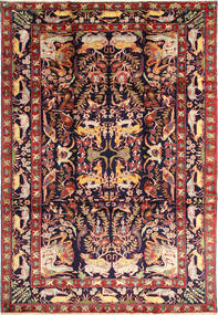  Bakhtiyar Figurativ 231X332 Persischer Wollteppich Rot/Beige Groß Carpetvista